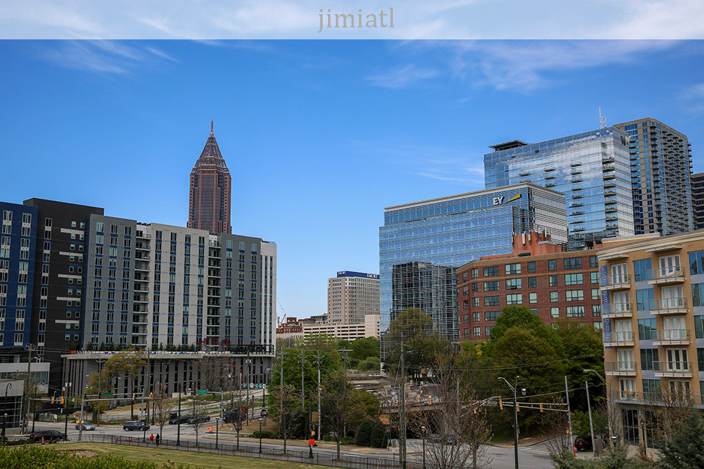 Atlanta City Skyline