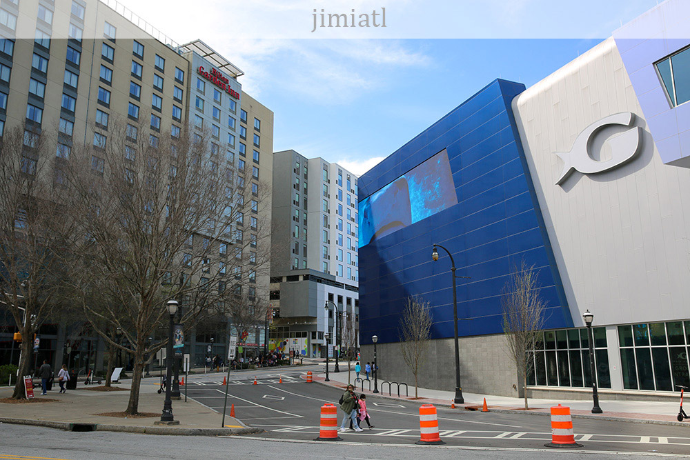 Georgia Aquarium and Nearby Hotels