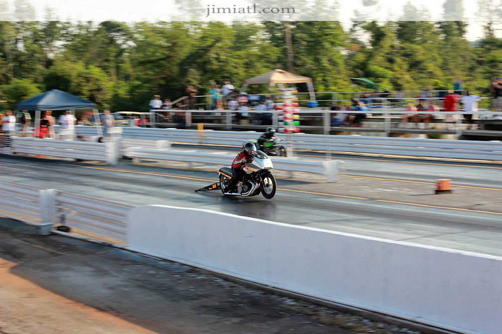 Panning Motorcycle Race
