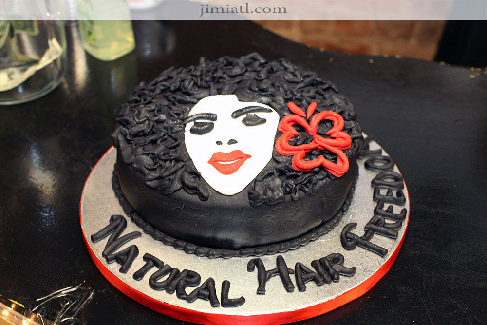 Natural Hair Cake