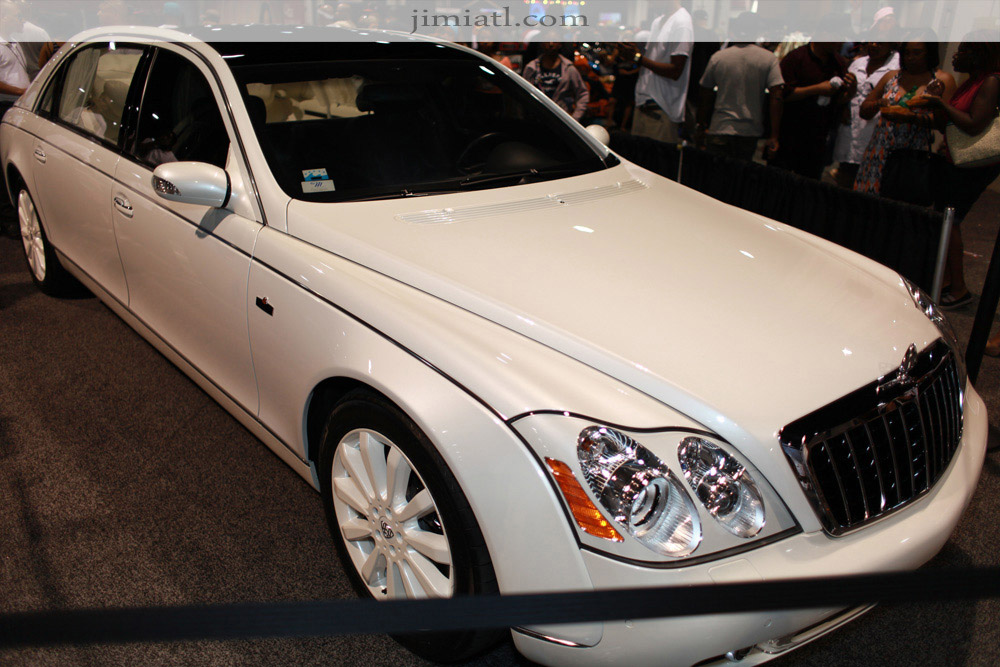 Maybach With White Rims