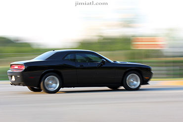 Dodge Challenger on The Move