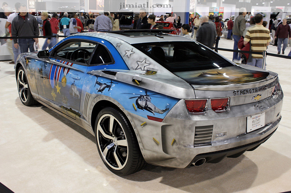 Chevrolet Camaro With Paint Job