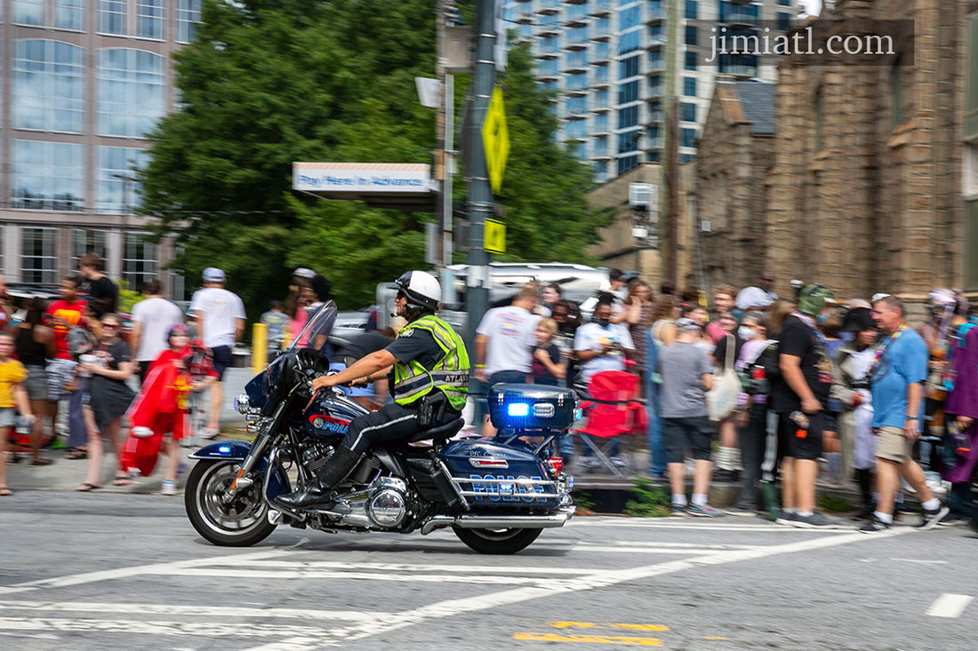 Police Ensure Safety At Dragon Con