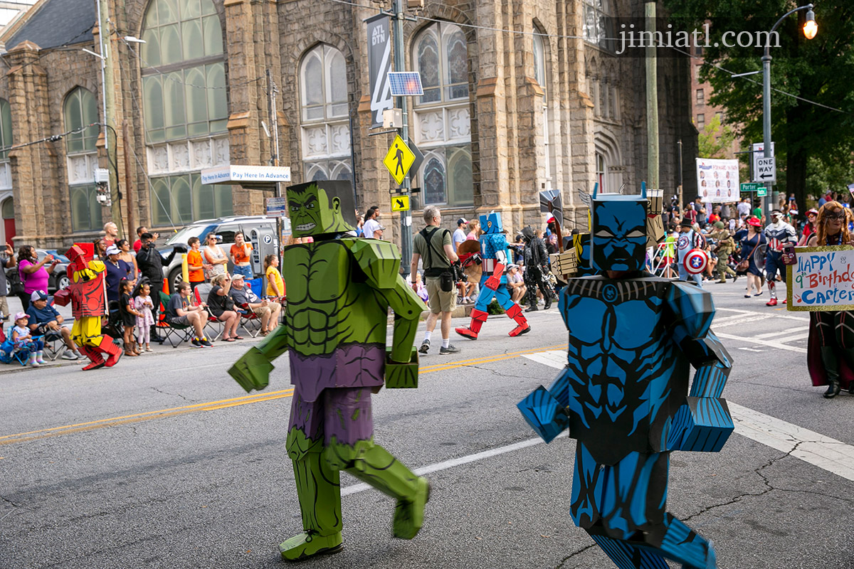 Box Characters Show Up to Dragon Con