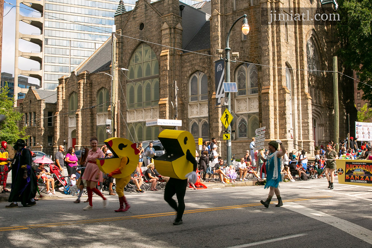 Mr and Ms Pacman at Dragon Con