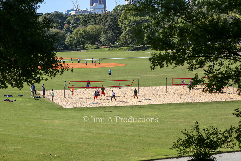 Volleyball at Piedmont Park