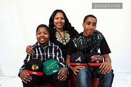 Studio family photography