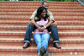 Outdoor engagement Photography Atlanta